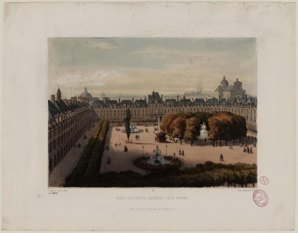 image_arnout_jules_place_des_vosges_ancienne_place_royale