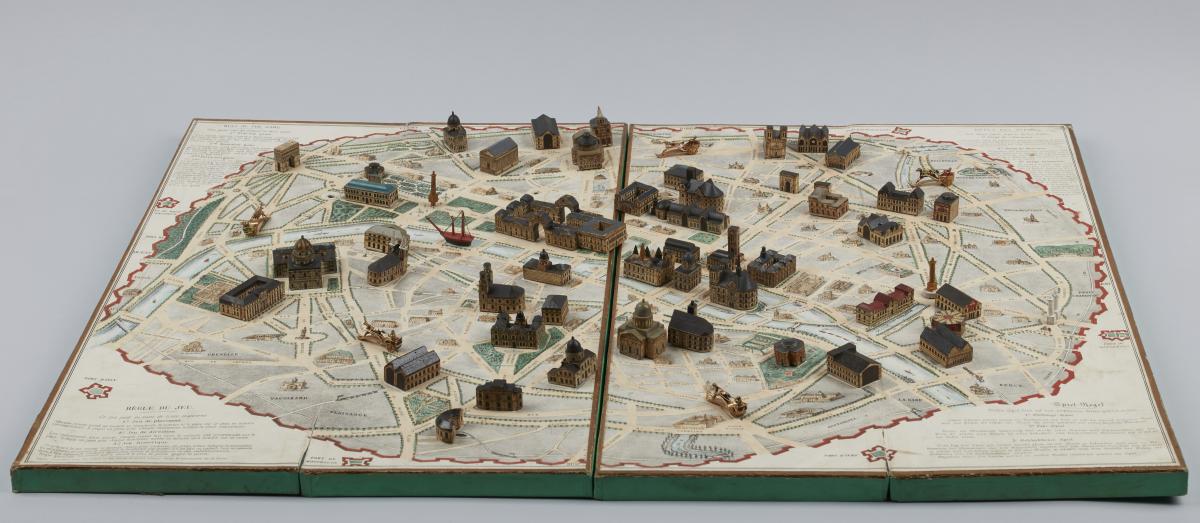 Jeu intitulé Jeu du nouveau Paris avec monuments mobiles et surprise, réalisé pour l’Exposition universelle à Paris - 3