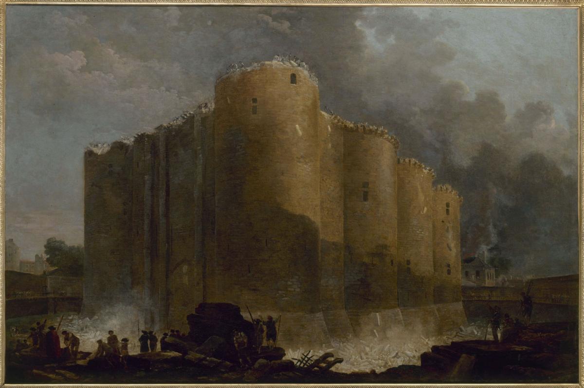 The Bastille, in the early days of its demolition | Musée