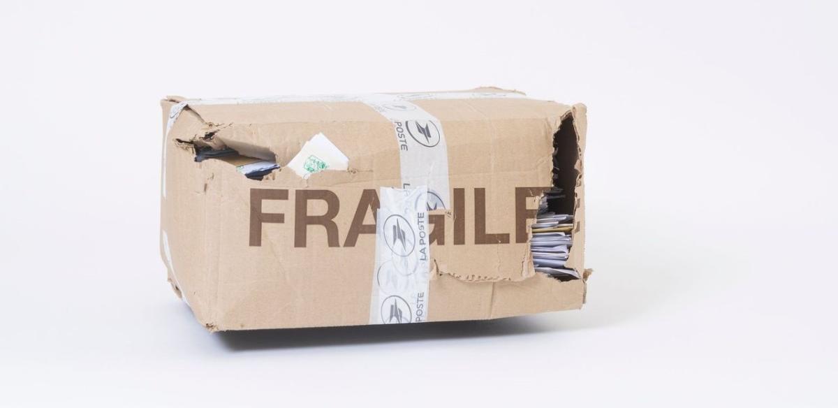 carton de lettres perdues