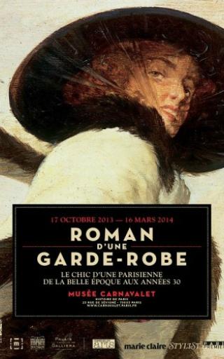 roman d'une garde robe affiche
