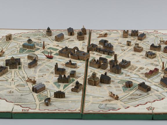 Jeu intitulé Jeu du nouveau Paris avec monuments mobiles et surprise, réalisé pour l’Exposition universelle à Paris - 3