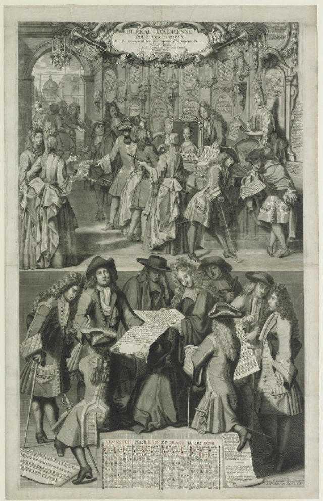 Almanach pour l’année 1697 