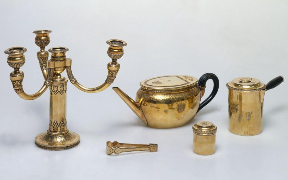 Nécessaire de campagne de Napoléon Ier. Instruments de travail. | Musée ...
